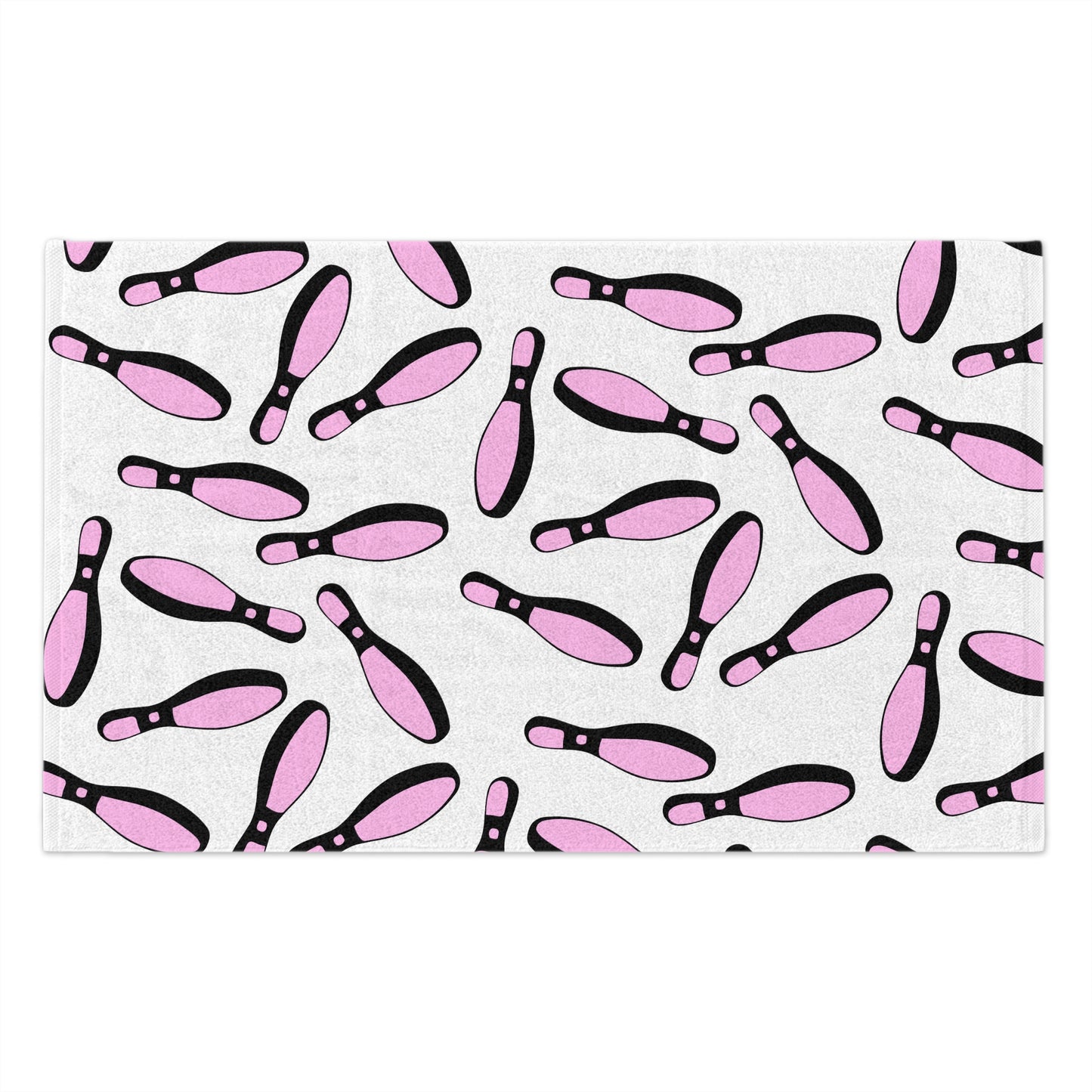 Pink Bowling Pin Towel