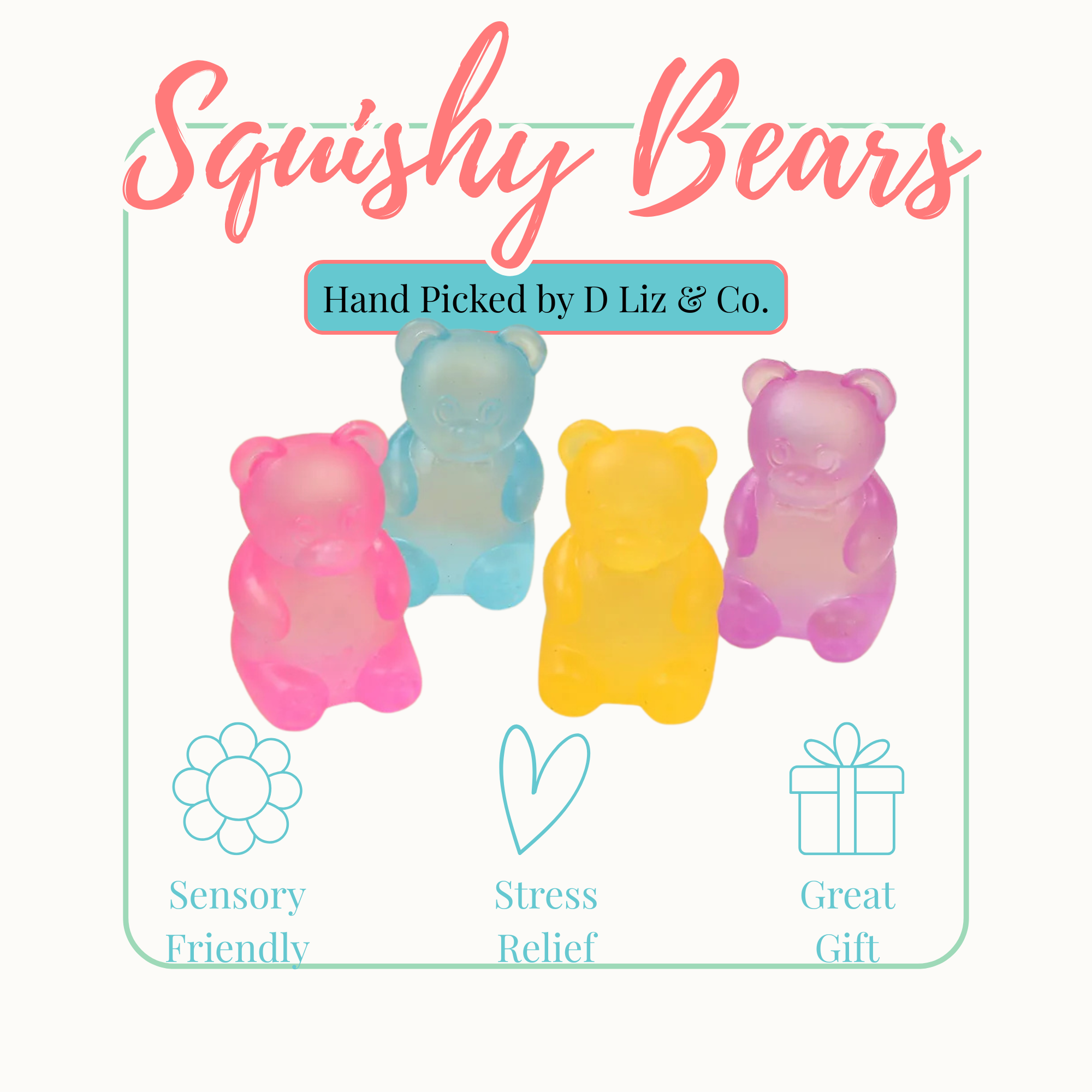Squishy Maltose Candy Scented Gummy Bear