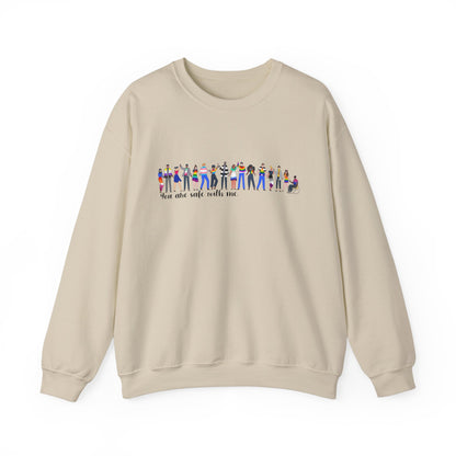 Inclusive Pride Crewneck Sweatshirt