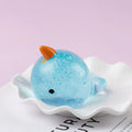 Blue Narwhal Mochi Squishy